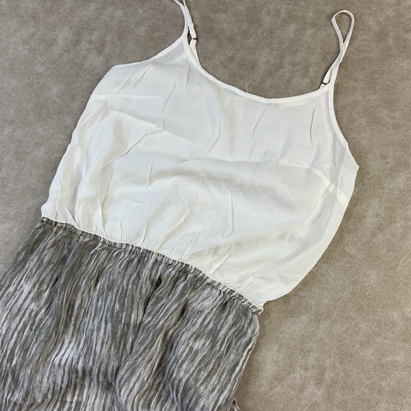 Alice + Olivia Top Layered Cami Blouse Silk Lining Women Sz XS Animal Print - Picture 9 of 10